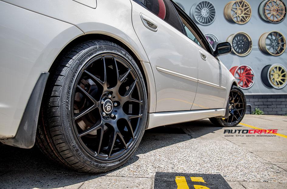 SUBARU LIBERTY M SPEC MATTE BLACK